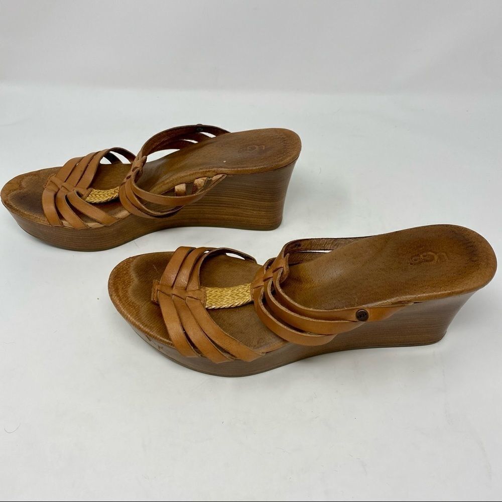 Ugg Mattie Wedgeslides- Size 9 - image 4